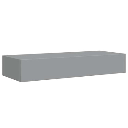 Vegghylle Grå skuffehyller 2 stk 60x23,5x10 cm