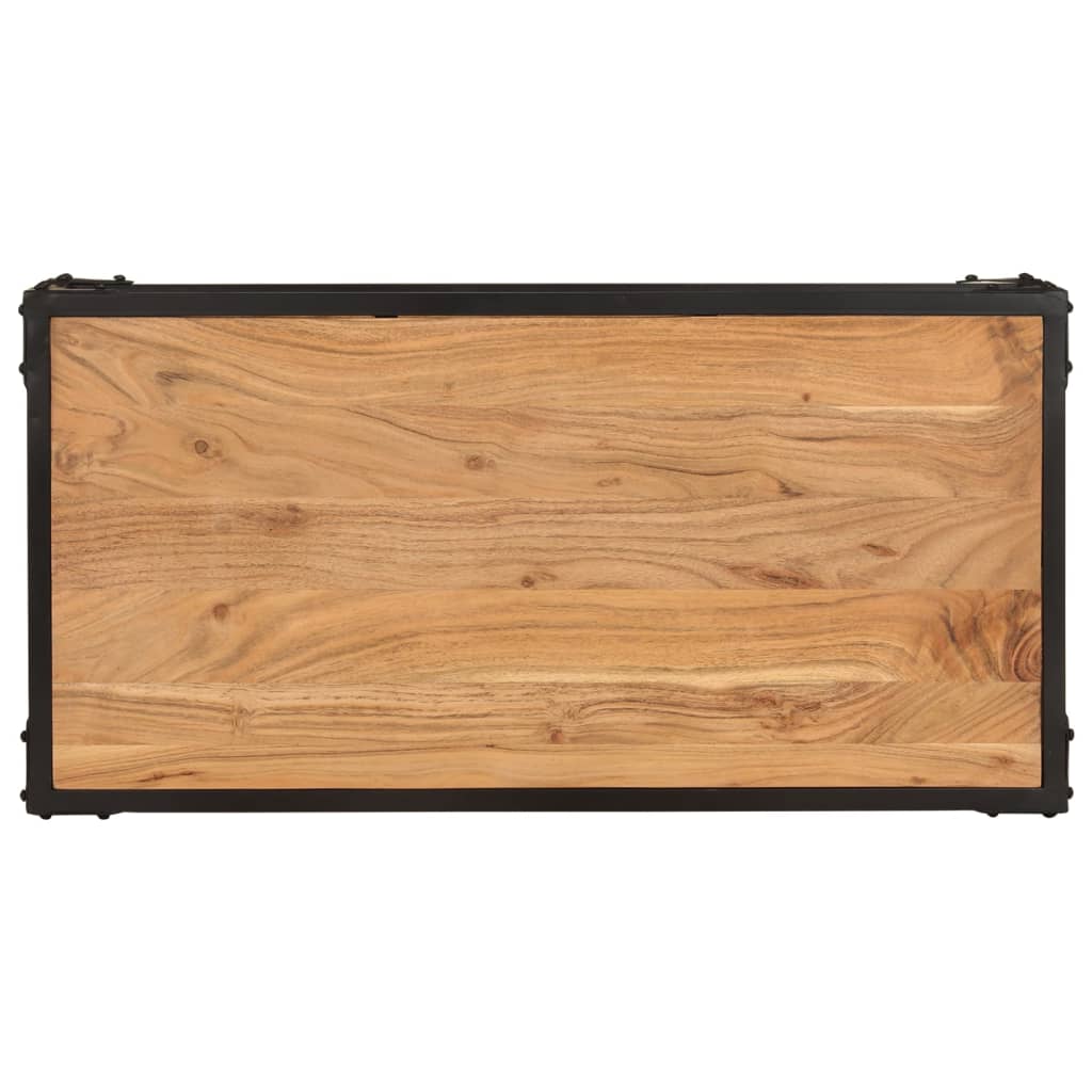 Salongbord Sofabord Tre heltre akasie 90x45x35 cm