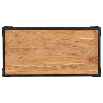 Salongbord Sofabord Tre heltre akasie 90x45x35 cm