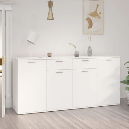 Skjenk Hvit 160x36x75 cm
