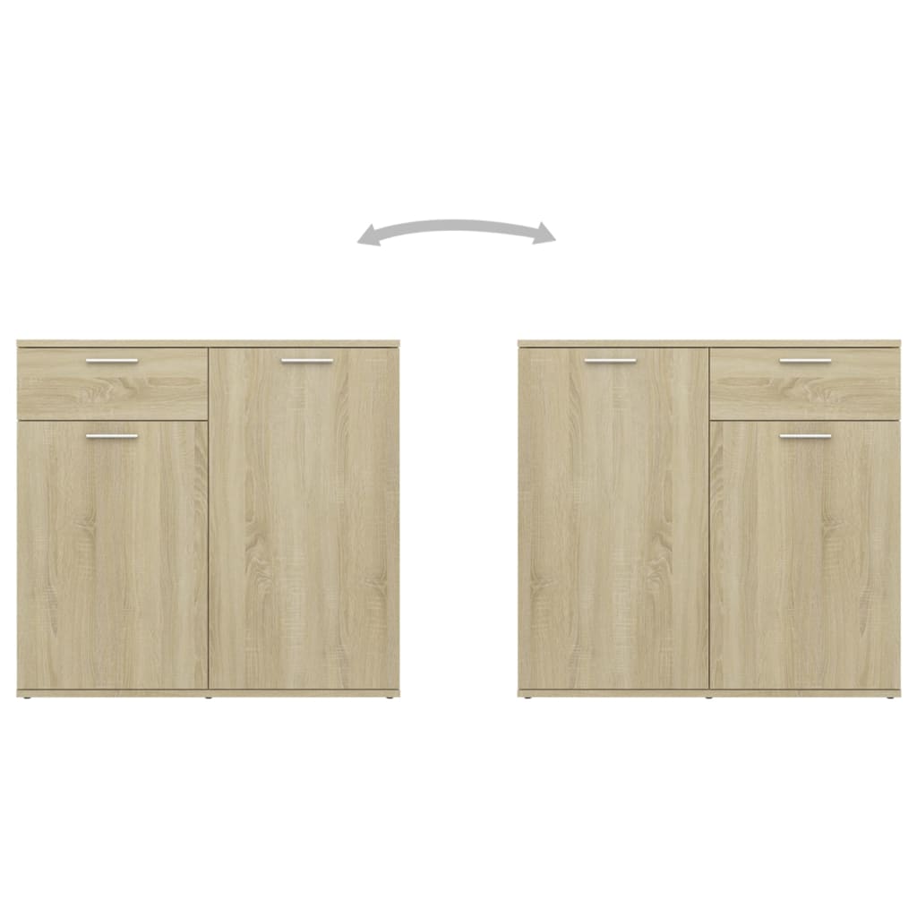 Skjenk Sonoma Eik 160x36x75 cm