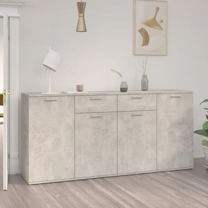 Skjenk Betonggrå 160x36x75 cm