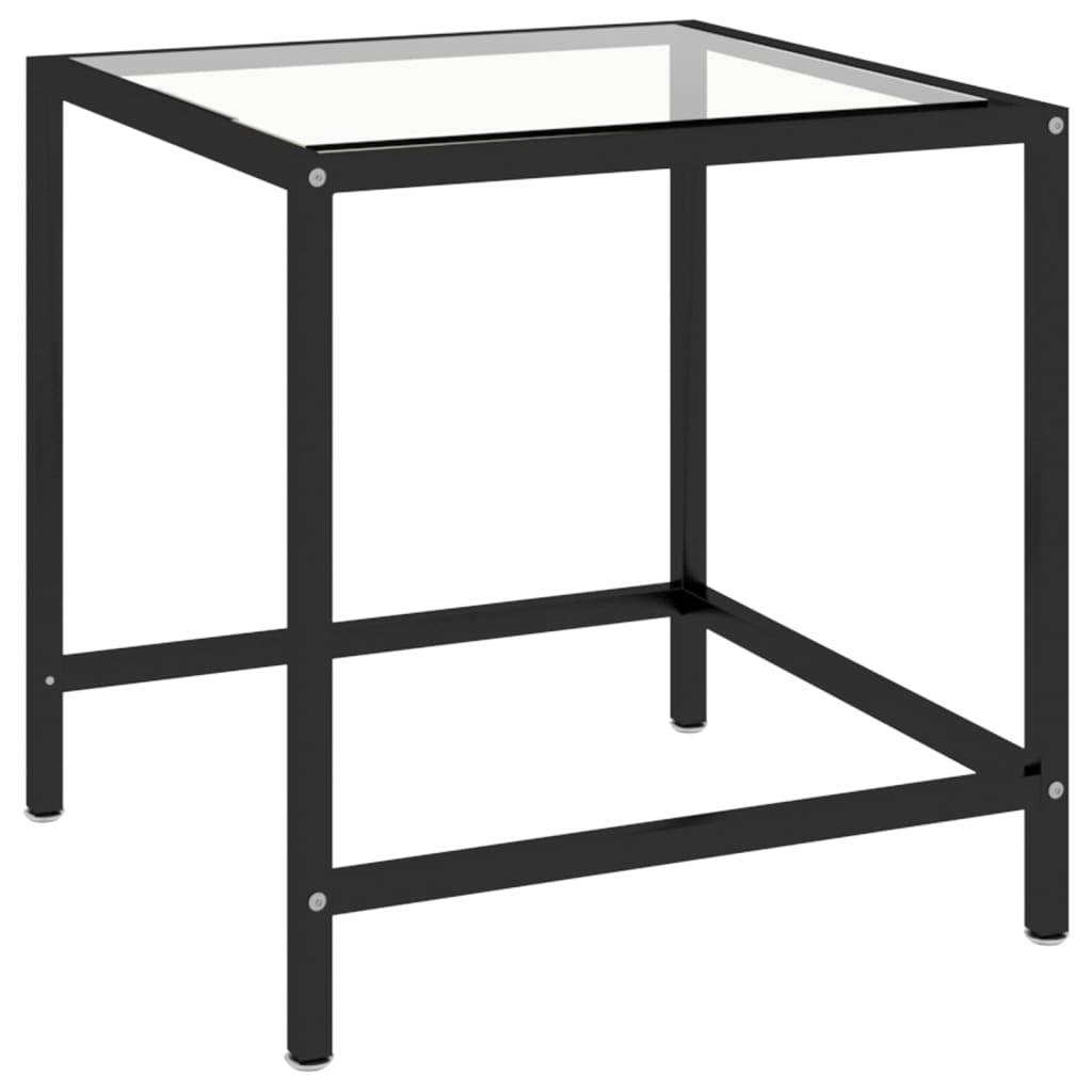 Salongbord Sofabord DIV. 2 stk herdet glass Svart