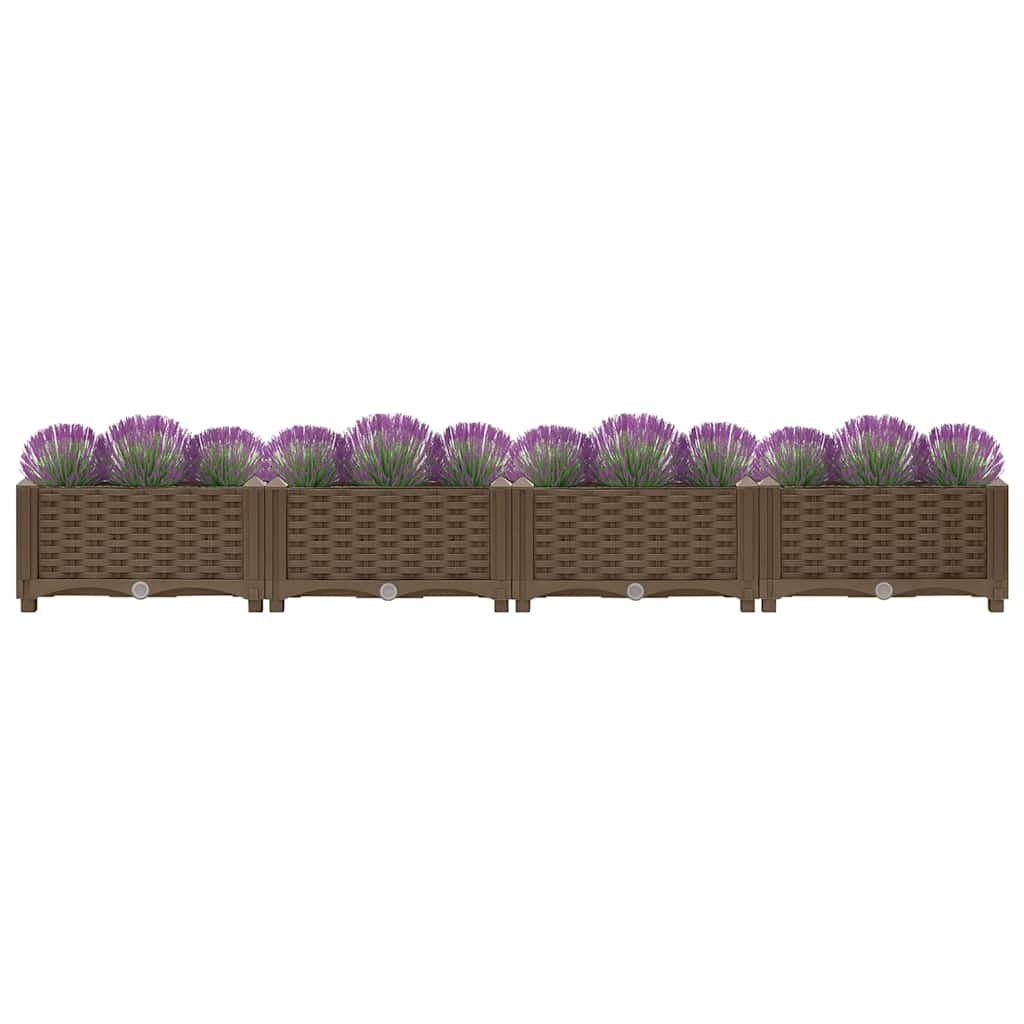 Høybed 160x40x23 cm polypropylen