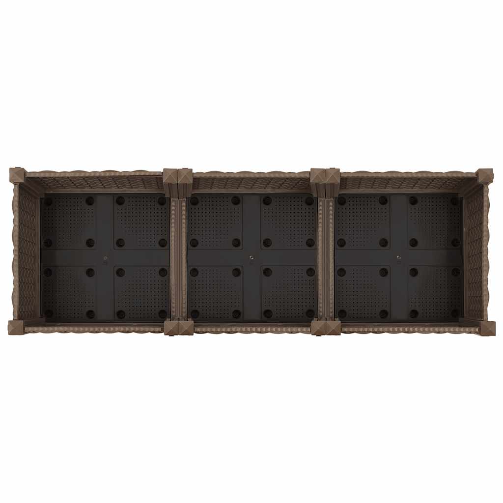 Høybed 120x40x71 cm polypropylen