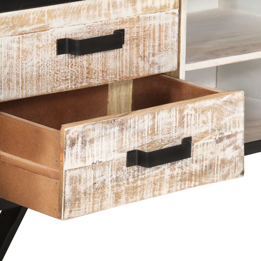 TV-Møbel Tre TV-benk heltre akasie 110x30x41 cm