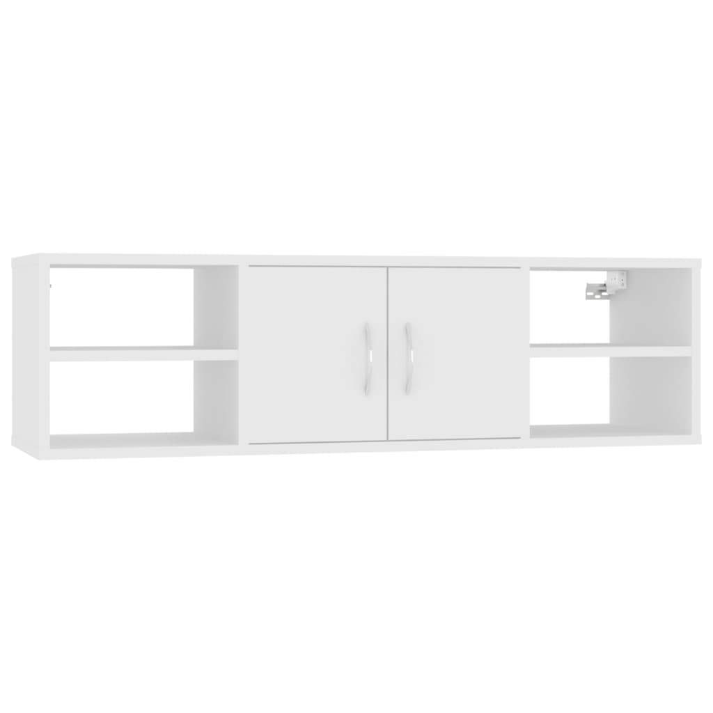 Vegghylle Hvit 102x30x29 cm