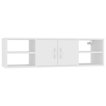 Vegghylle Hvit 102x30x29 cm