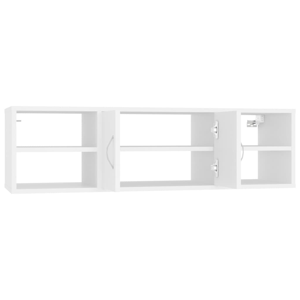 Vegghylle Hvit 102x30x29 cm
