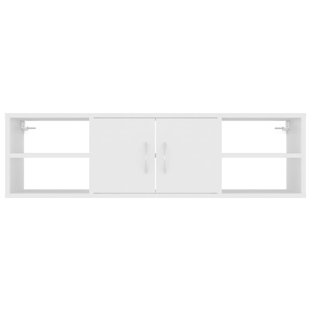 Vegghylle Hvit 102x30x29 cm