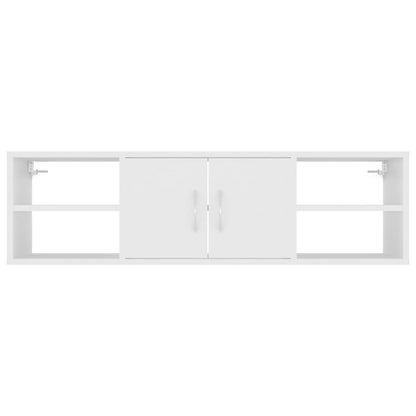 Vegghylle Hvit 102x30x29 cm