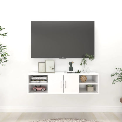 Vegghylle Hvit 102x30x29 cm
