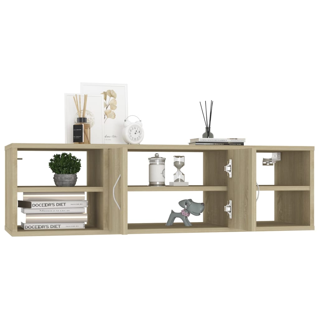Vegghylle Sonoma Eik 102x30x29 cm