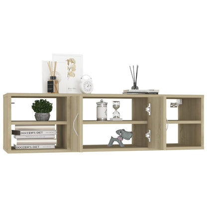 Vegghylle Sonoma Eik 102x30x29 cm