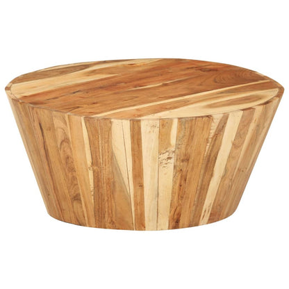 Salongbord Sofabord Tre Ø65x31 cm heltre akasie