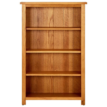 Bokhylle Tre 4 etasjer 70x22x110 cm heltre eik