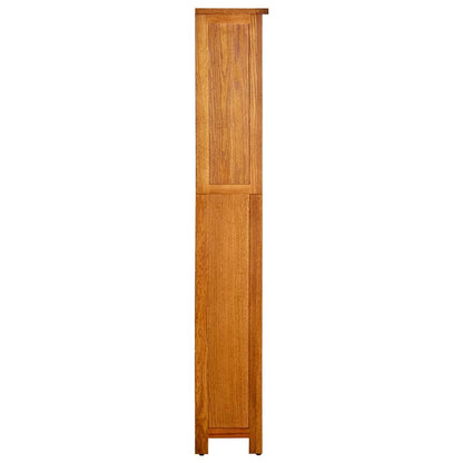 Bokhylle Tre 5 etasjer 70x22x140 cm heltre eik