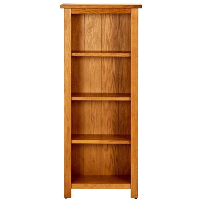 Bokhylle Tre 4 etasjer 45x22x110 cm heltre eik