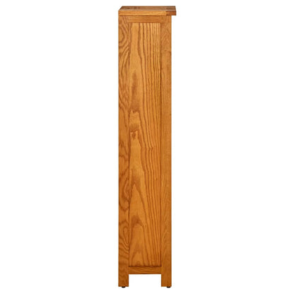 Bokhylle Tre 4 etasjer 45x22x110 cm heltre eik
