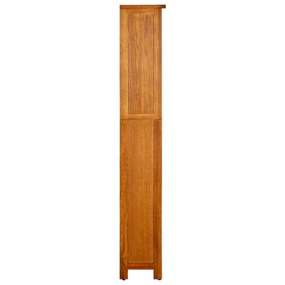Bokhylle Tre 5 etasjer 45x22x140 cm heltre eik