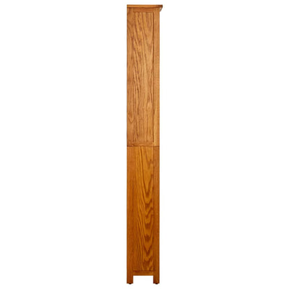 Bokhylle Tre 6 etasjer 52x22x180 cm heltre eik