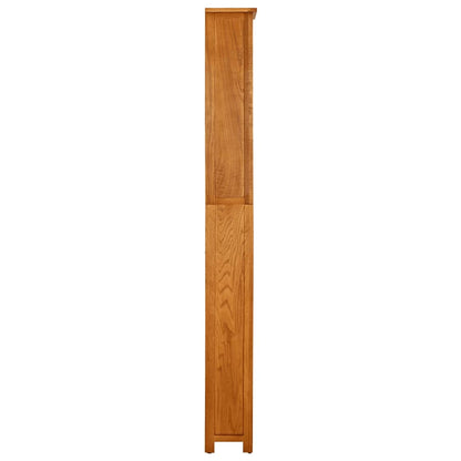 Bokhylle Tre 7 etasjer 60x22x200 cm heltre eik