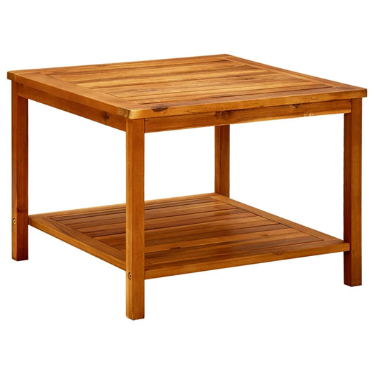 Salongbord Sofabord Tre heltre akasie 60x60x45 cm