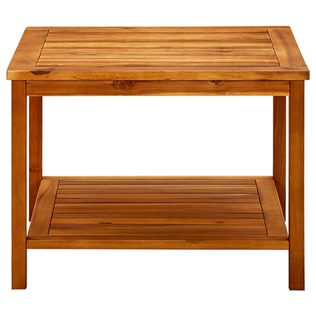 Salongbord Sofabord Tre heltre akasie 60x60x45 cm