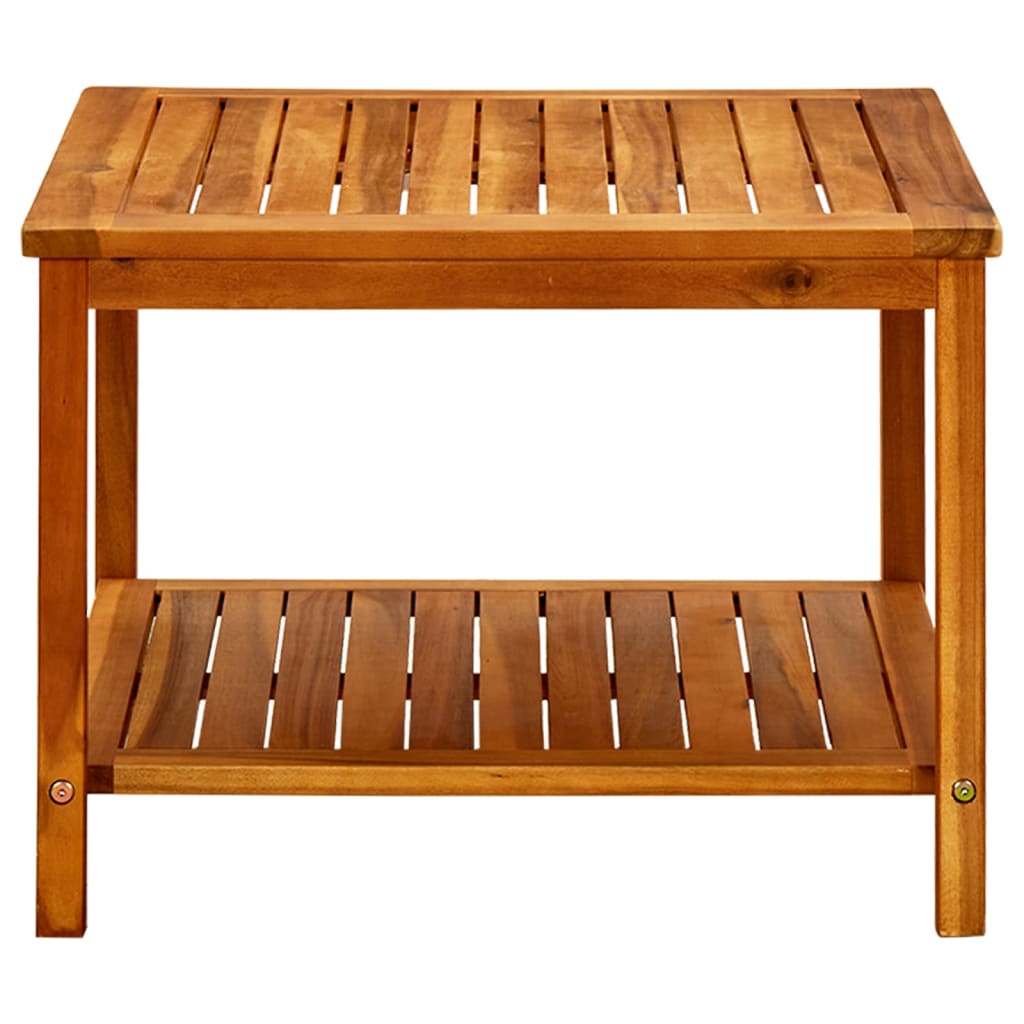 Salongbord Sofabord Tre heltre akasie 60x60x45 cm