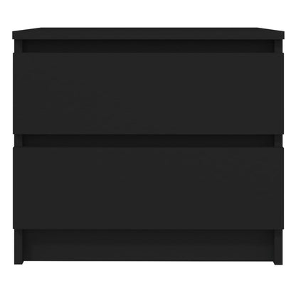 Nattbord Sengbord Svart 50x39x43,5 cm