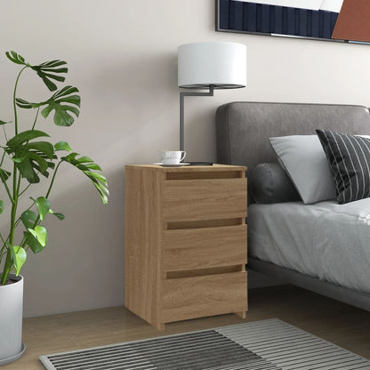Nattbord Sengbord Sonoma Eik 40x35x62,5 cm