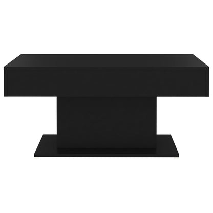 Salongbord Sofabord Svart 96x50x45 cm