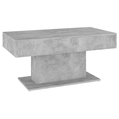 Salongbord Sofabord Betonggrå 96x50x45 cm