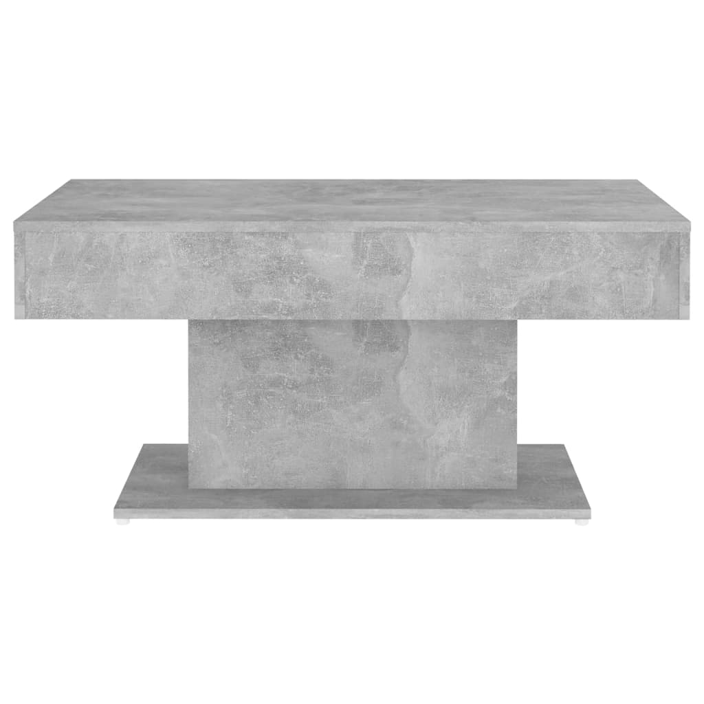 Salongbord Sofabord Betonggrå 96x50x45 cm