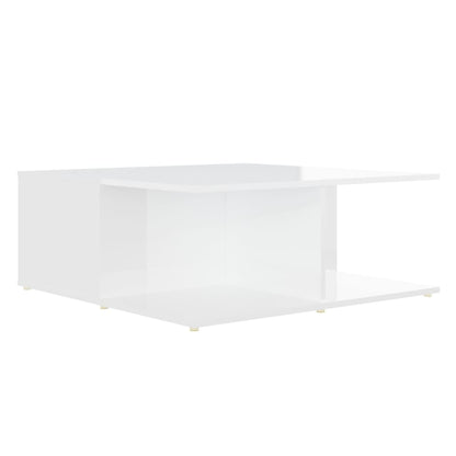 Salongbord Sofabord Hvit 80x80x31 cm