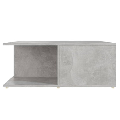 Salongbord Sofabord Betonggrå 80x80x31 cm