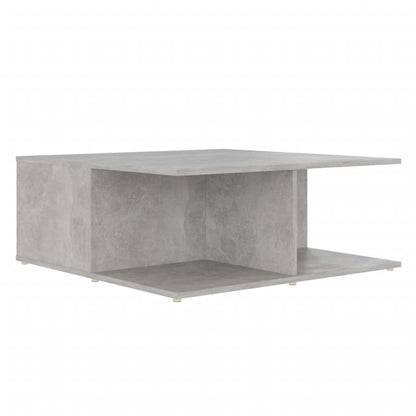 Salongbord Sofabord Betonggrå 80x80x31 cm