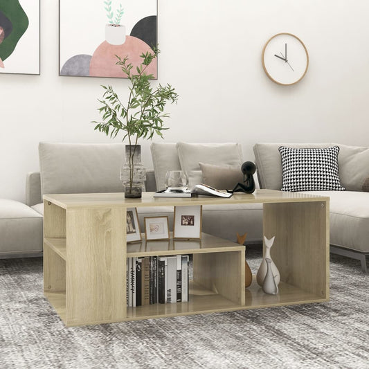 Salongbord Sofabord Sonoma Eik 100x50x40 cm