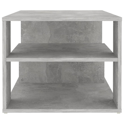 Salongbord Sofabord Betonggrå 100x50x40 cm