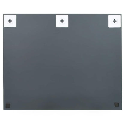 Veggspeil Rammeløst med LED-lys rektangulær glass