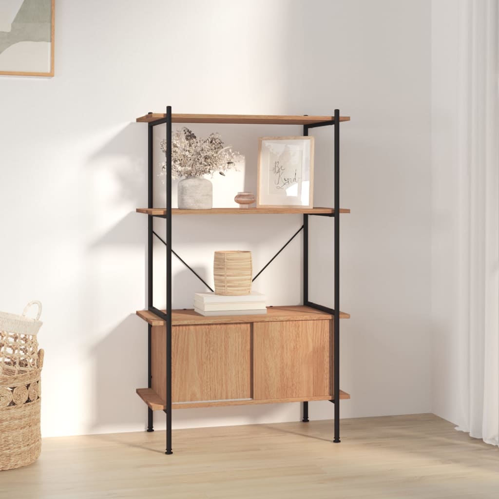 Skap Brun 4 lag 80x40x130 cm