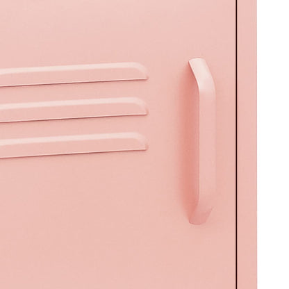 Nattbord Sengbord DIV. rosa 35x35x51 cm stål