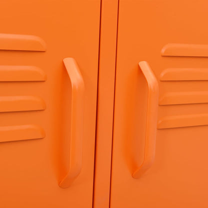 TV-Møbel DIV. TV-benk oransje 105x35x50 cm stål