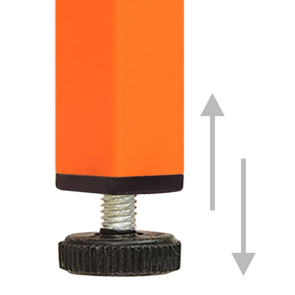 TV-Møbel DIV. TV-benk oransje 105x35x50 cm stål