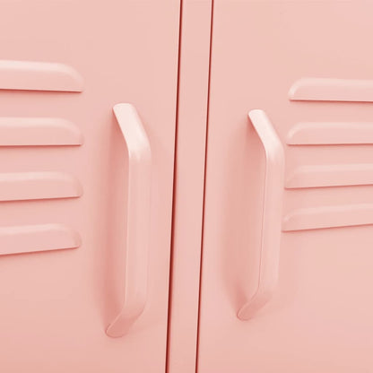 TV-Møbel DIV. TV-benk rosa 105x35x50 cm stål