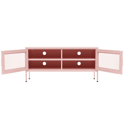 TV-Møbel DIV. TV-benk rosa 105x35x50 cm stål
