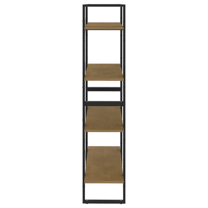 Bokhylle Tre 4 nivåer 80x30x140 cm heltre furu