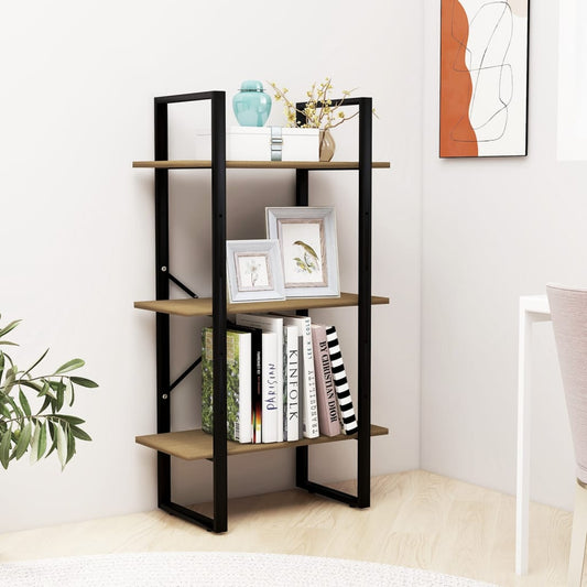 Oppbevaringshylle 60x30x105 cm heltre furu