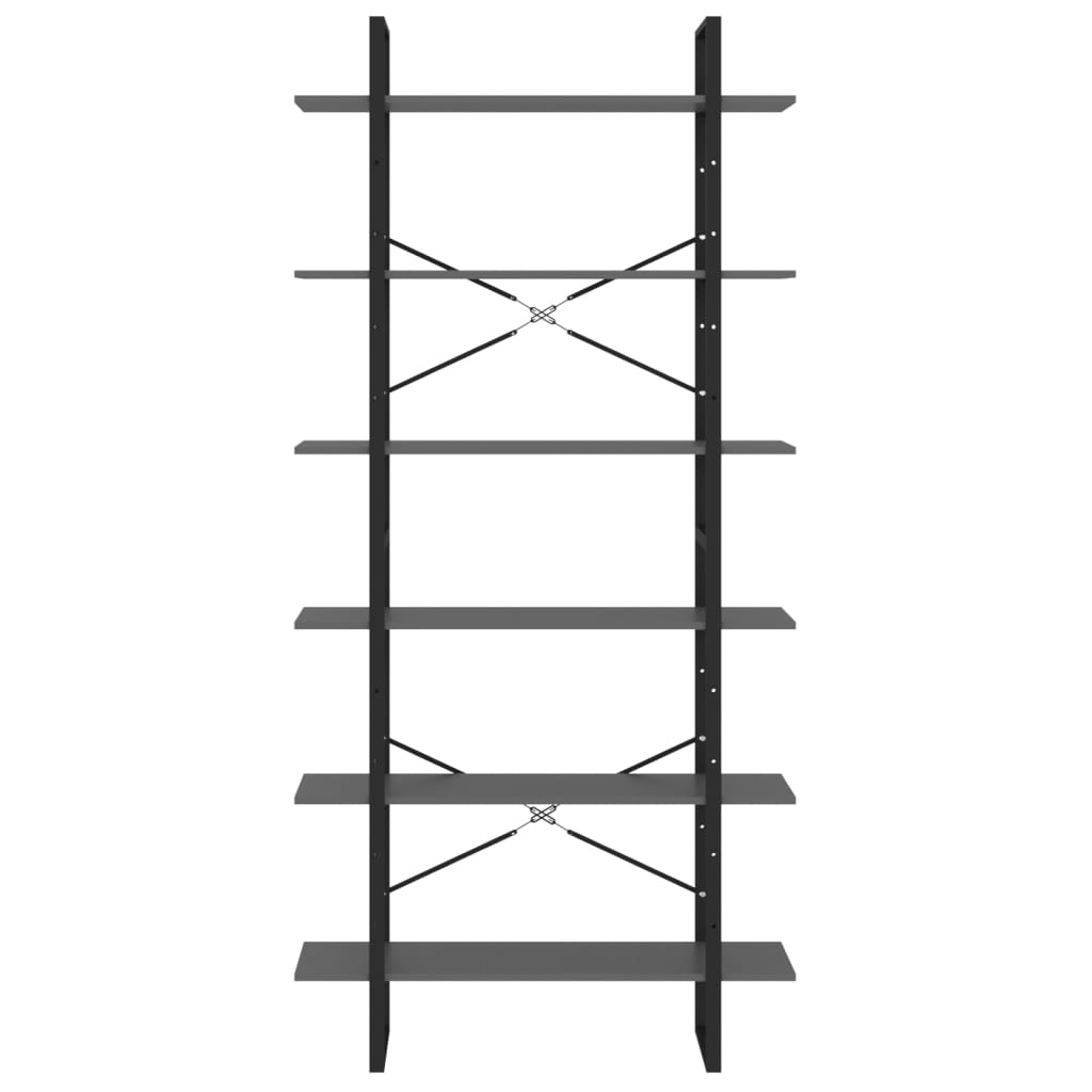 Skap Grå 100x30x210 cm