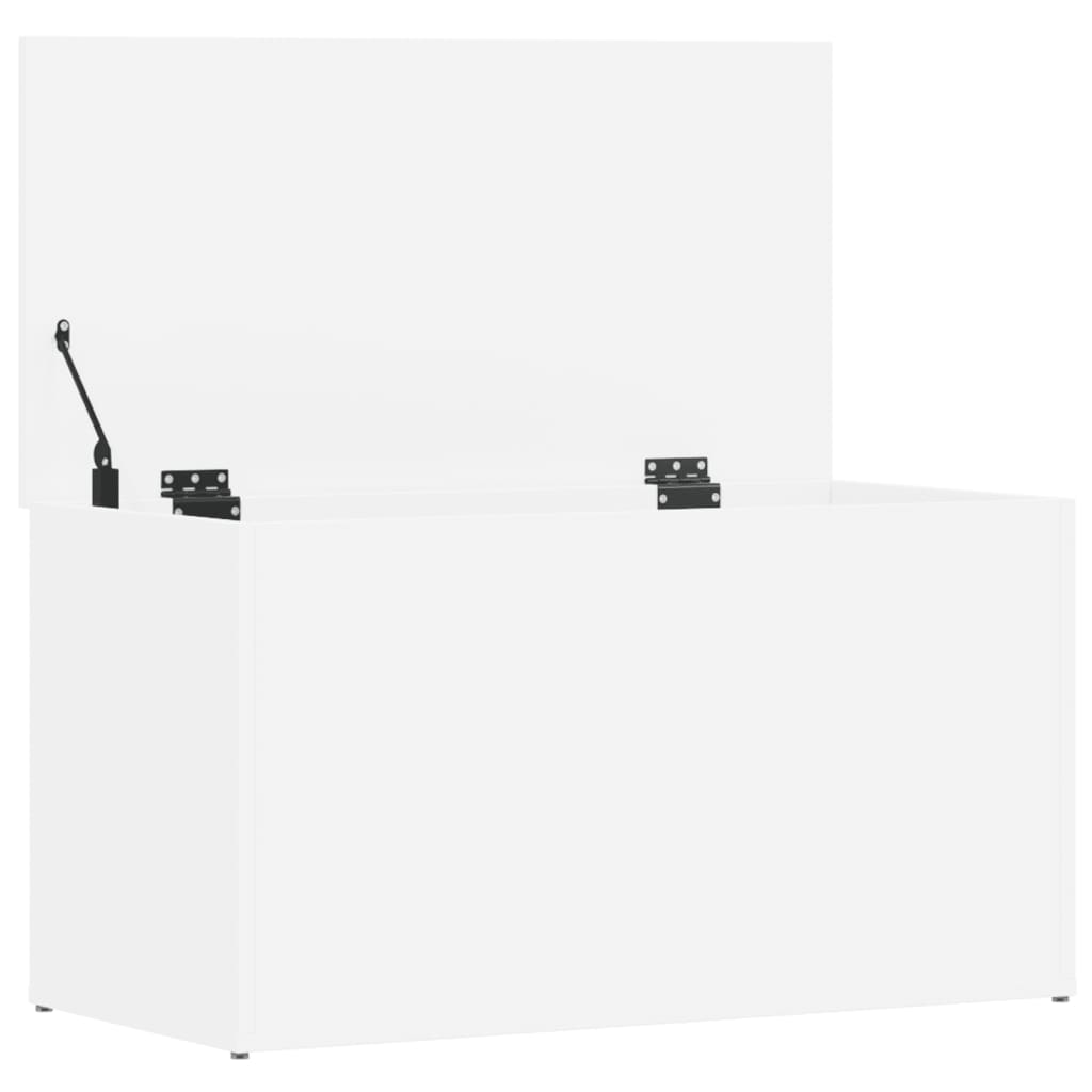 Oppbevaringskiste Hvit 84x42x46 cm